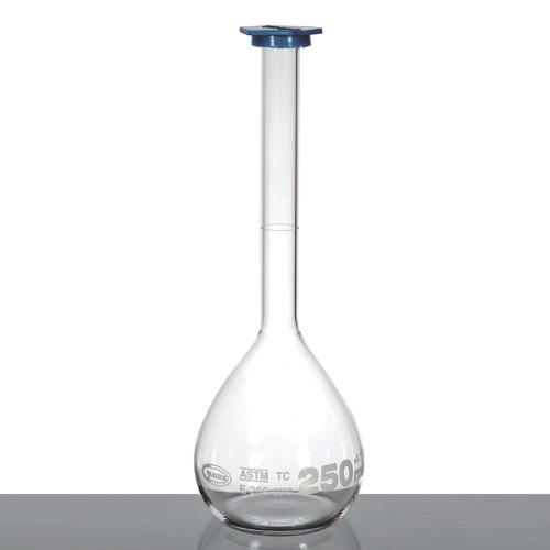 Snap Cap Volumetic Flask, 스냅캡 메스 용량 플라스크, ASTM Class B