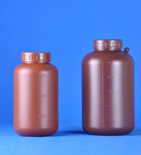 Amber Large Capacity Bottle, HDPE / 갈색 PE 대용량 광구병