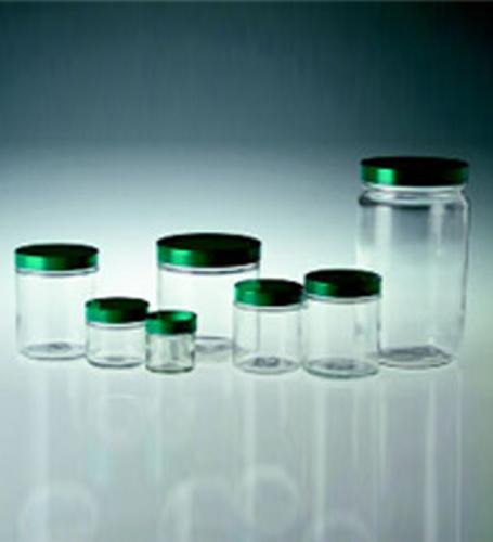 Straight Side Round Bottle - Jar / 단형 대 광구병, w-Teflon Lined Cap