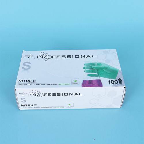 Aloetouch PF Nitrile Glove, Professional Nitrile / 알로에 터치 니트릴 글러브, Powder Free