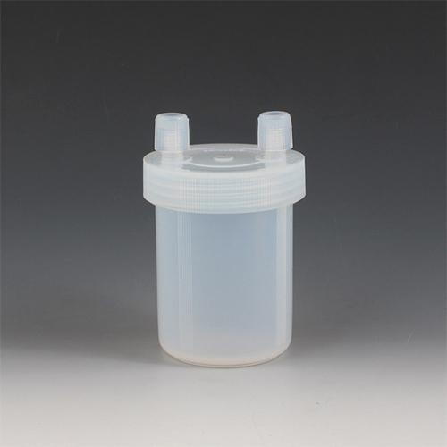 PFA Jar with Tubing Port / PFA 테프론 쟈, 튜빙 연결 피팅