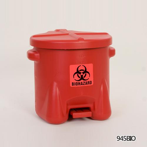 Safety Biohazardous Waste Can / 바이오하자드 안전 폐액통