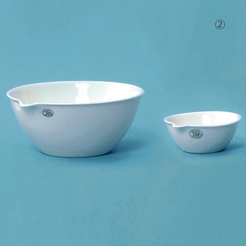 Porcelain Evaporating Dish / 평형 자제 증발 접시, Flat Bottom