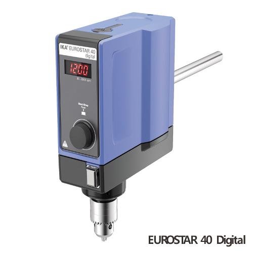 IKA EUROSTAR 20 & 40 digital Electronic Overhead Stirrer / 중점도용 오버헤드 스터러, 15 L & 25 L