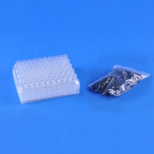 Clear Smaple Vial Package / 투명 샘플 바이알, 바이알과 캡 분리 포장형
