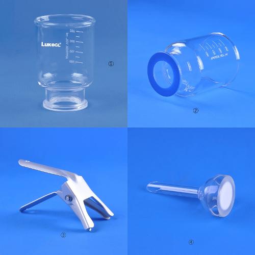 Glass Vacuum Filter Holder, 47 mm / 47 mm 진공 여과 장치, LukeGL®