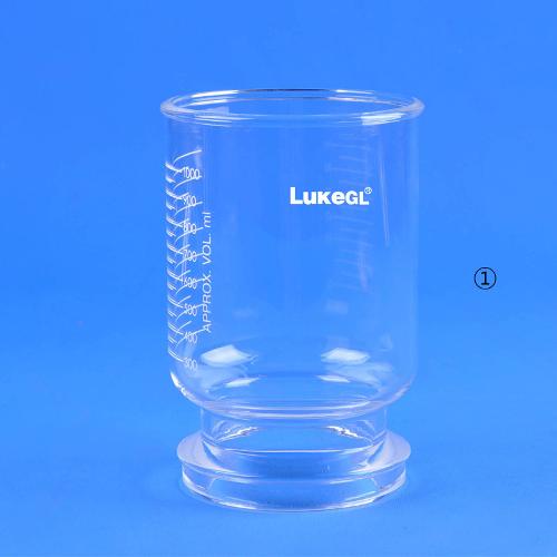 All Glass Vacuum Filter Holder, 47mm / 47mm 죠인트 진공 여과 장치, LukeGL®