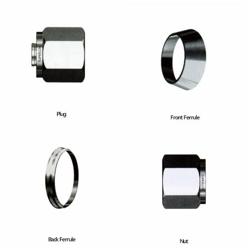 316SS Compression Fitting - Connector / 스텐레스 피팅, 316 Stainless Steel