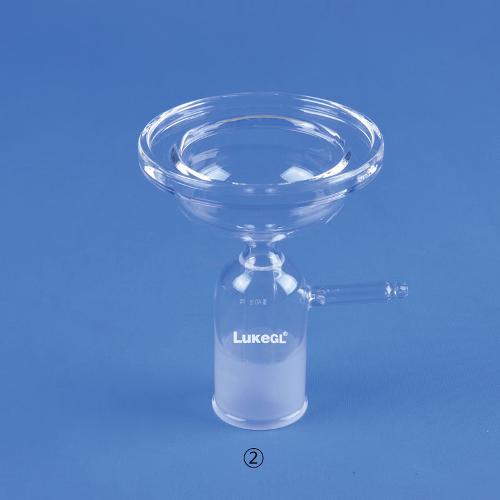 Glass Vacuum Filter Holder, 90 mm / 90 mm 대용량 죠인트 진공 여과 장치, LukeGL®
