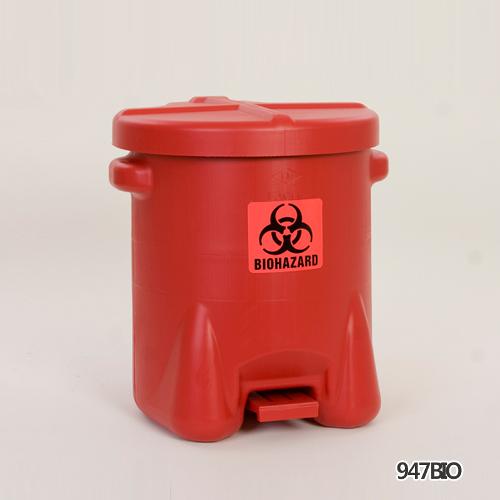 Safety Biohazardous Waste Can / 바이오하자드 안전 폐액통