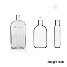 Roux Culture Flask, Simax® / Roux 컬쳐 플라스크, Off-set Neck