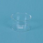 Glass Crystallizing Dish 크리스탈 라이징 디쉬, without Spout