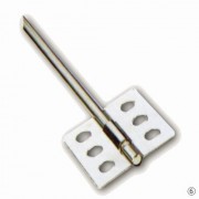 IKA Stirring Element for Overhead Stirrer / 오버헤드 스터러용 임펠라, Stainless Steel AISI 316L, Paddle Stirrer