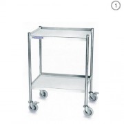Stainless Steel Cart, Tray Shelf / 스테인레스 트레이 선반 카트