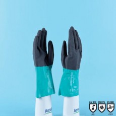 Alphatec® 58-530, 58-535 Chemical Resistance Glove / 아크릴-나이트릴 내화학 글러브, KOSHA 인증