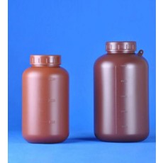 Amber Large Capacity Bottle, HDPE / 갈색 PE 대용량 광구병