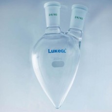 2-Neck Pear-Shaped Flask / 2구 Pear형 플라스크, LukeGL®