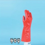 Alphatec® 15-554 PVA Chemical Resistance Glove / PVA 내화학 글러브, KOSHA 인증