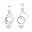 Cylinderical Absorption Cell, 2-Side Polished / 실린더형 흡광 셀, 2면 투명, Type 32, with PTFE Stopper