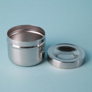 Stainless Steel Low Form Jar / 스테인레스 단형 쟈