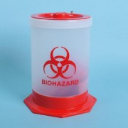 Waste Container, Biohazardous / 유해 폐기물 용기, PP