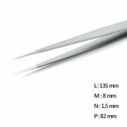 Ultra Fine Pointed Nano Tweezer / 고정밀 트위저, Rubis®,RU-SS Ion-SA