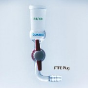Adapter, with Glass or PTFE Cock / 유리 or 테프론 콕크 어댑터, 곡형