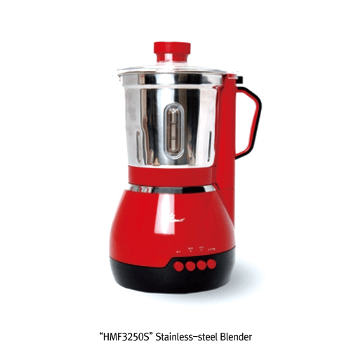 Hanil® Multi Function Blender with Grinder, with Powerful RED Motor, 600㎖~3,200㎖With Durable Titanium Blade, KTR / KETI Certification, 블렌더