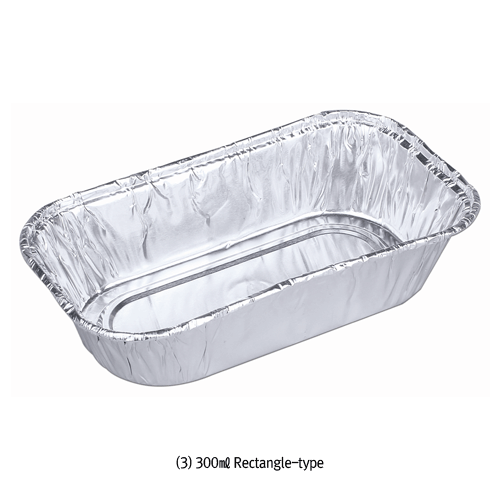 Lotte® Disposable Multi-use Aluminum Dish & Cup, Ultra-light Aluminum, 45㎖~300㎖Ideal for Foodstuff, Heat-resisting, Conductivity, Non-toxic, <Korea-made>, 일회용 알루미늄 디쉬와 컵