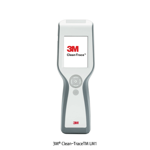 3M® Clean-TraceTM Hygiene Monitoring & Management System, Luminometer & Surface and Water ATP SwabWith Management Software, One-handed Operation, User Friendly Touchscreen, 환경위생 검사 및 관리 시스템