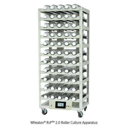 Wheaton® R2PTM 2.0 Roller Culture Apparatus, R2P 2.0 Control System, 1~5 Decks for 5~55 Bottles