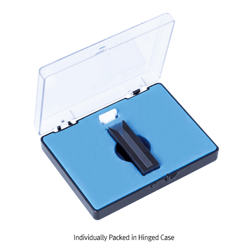 Semi-micro Absorption Quartz Cell, with PTFE Lid, Inside Width 4mm, 1400㎕ Transmission Range 190~2500nm, Light Pass 10mm, 2-Side Polished, 세미 마이크로 흡광 셀, 2면 투명
