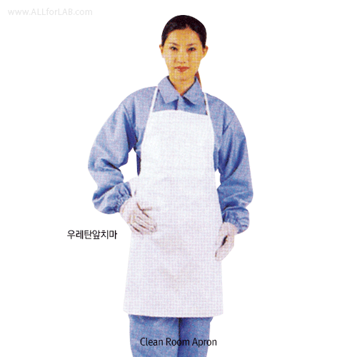 Apro® Polyester & Carbon Clean Room Apron, Against Dust-/waterproof Urethane Coated-FabricIdeal for Clean Room, Electronics, Computer, 크린룸 앞치마