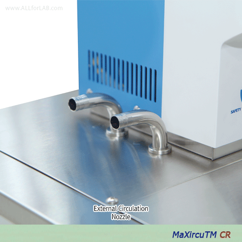 DAIHAN® -25+150℃ Internal/External Digital Precise Refrigerated/Heating Bath Circulator “MaXircu TM CR” , ±0.2℃With Flat Lid, Digital Fuzzy Control, CFC-free Refrigeration, Certi. & Traceability, 8·12·22·30 Lit, Flow 25Lit/min, Lift 4mIdeal for Cooling/He