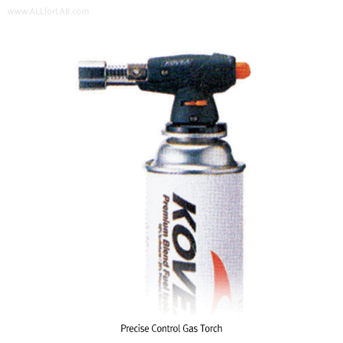 Kovea® Precise Control Torch, Piezo-electric Auto-ignition, 1,300℃With Anti Flare System, One-Touch Coupling, 가스 토치, 압전 자동점화