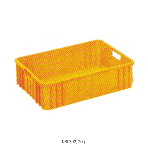 National® HDPE Rectangular Bottle Container, Low-form, 20~30 LitWithout Lid, Stackable, Space-saving, HDPE 105/120 ℃ , [ Korea-made ] , 바틀 컨테이너