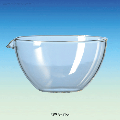 Evaporating Dish, Borosilicate Glass 3.3, 15~2,500㎖, 글라스 증발 접시