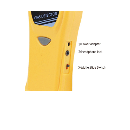 DAIHAN® Methane & Propane Gas Leak Detector, with Alarm, 40~640 ppmWith 5-Level Leakage Indicator & Auto-Calibration Function,메탄& 프로판가스 누출 검지기