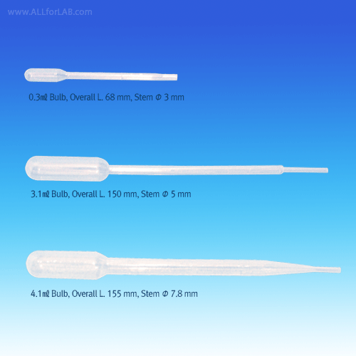 JetBiofil® Simple LDPE Sterile Disposable Transfer Pipet, Fine-Graduated, Quality Traceable, 0.2~3㎖With Batch Certificate, Sterile Package, Medical-grade, ISO13485, Non-pyrogenic, PE 눈금부 트랜스퍼 피펫