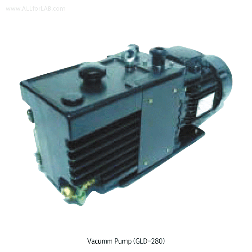 Ulvac® Vacuum Pump, GLD-Series, Direct Drive & Oil Sealed Rotary-type, 60·162·240·336 LitWith Two-Stage, Installed Sludge Filter, 6.7×10 - 2 , 6.7×10 - 1 Pa, 정밀 고급형 진공펌프, 직결형