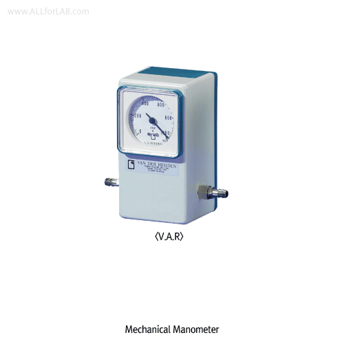 V.D.Heijden® Mechanical Precise Vacuum Manometer, NO-Mercury0~1020 mbar, With or Without Controller, 메카니컬 정밀 마노미터, 진공조절식 (or not)