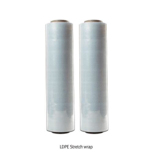 OKong® LDPE Stretch wrap, with Single-wall, Thick 0.018 or 0.02mm, Adhesion 200g/inIdeal for Storage Packing & Transportation Packing, Elongation Over 300%, 점착성 제품포장용 랩