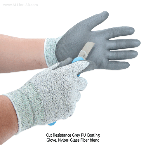 Ansell® DYNEEMA® Cut Resistance Gloves, PU Palm Coated or not, Minimize Hand Fatigue Ideal for Lab / Glass Handling / Recycling / Sheet Metal Work / Cutting Application, 다이니마® 내절단용 장갑