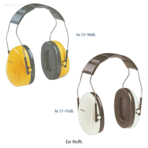 3M® Peltor Optime® Ear Muffs, up to 95/98/101/105-dB according to ANSI Ideal for Use with Other Protection Equipment, Ultra-soft Ear Cushions, 펠토어® 귀덮개