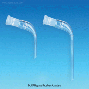 Receiver / Delivery Adapter, with ASTM & DIN JointsMade of Borosilicate Glass α3.3, 리시버 어댑터