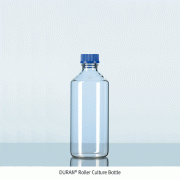 DURAN® Roller Culture Bottle, USP Standard, 2,000 & 3,500㎖With GL45 PP Screwcap & Pouring Ring, Autoclavable, Boro-glass 3.3, 롤러 컬쳐 바틀