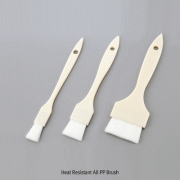 Heat Resistant All PP Brush, Autoclavable, -10℃+125/140℃, L185mm, PP 브러쉬, 내열성