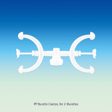 PP Burette Clamp, Single (1) & Double (2) Places