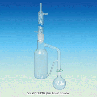 SciLab® DURAN glass Liquid Extractor Set, Heavier than waterIn Accordance with EPA, 액상 추출 장치, 물보다 무거운 액상용
