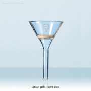 SciLab® DURAN glass Filter Funnel, with Par-P2 or P3, Φ70~Φ100mmMade of Borosilicate-glass 3.3, 글라스 필터 펀넬